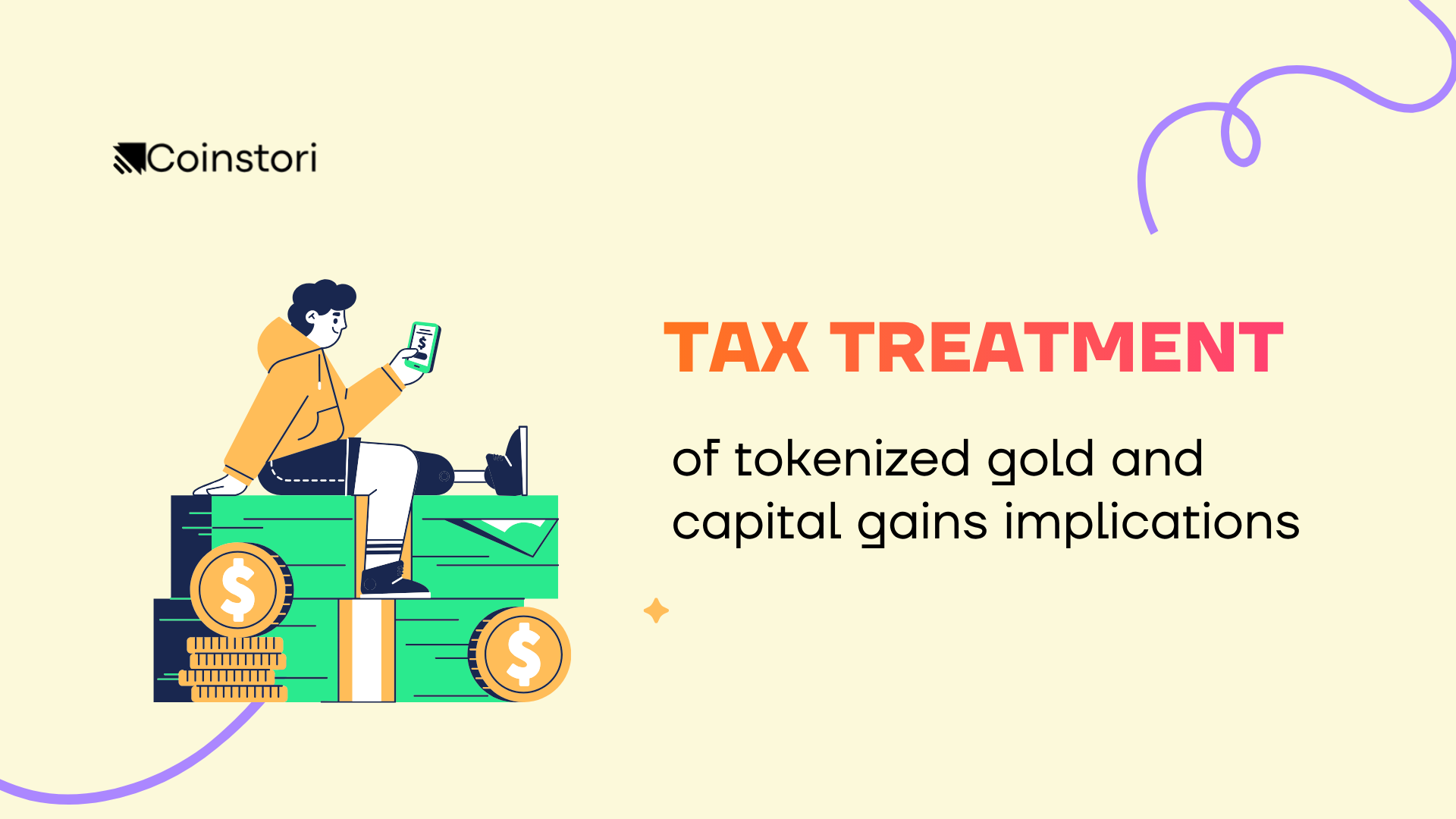 Tax treatment of tokenized gold and capital gains implications