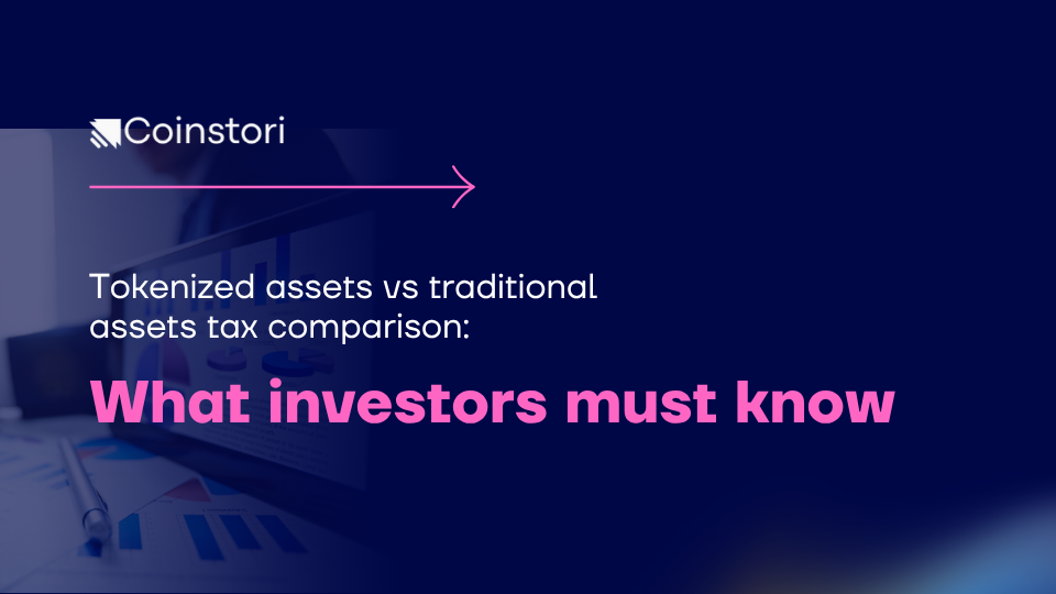 Tokenized assets vs traditional assets tax comparison: What investors must know
