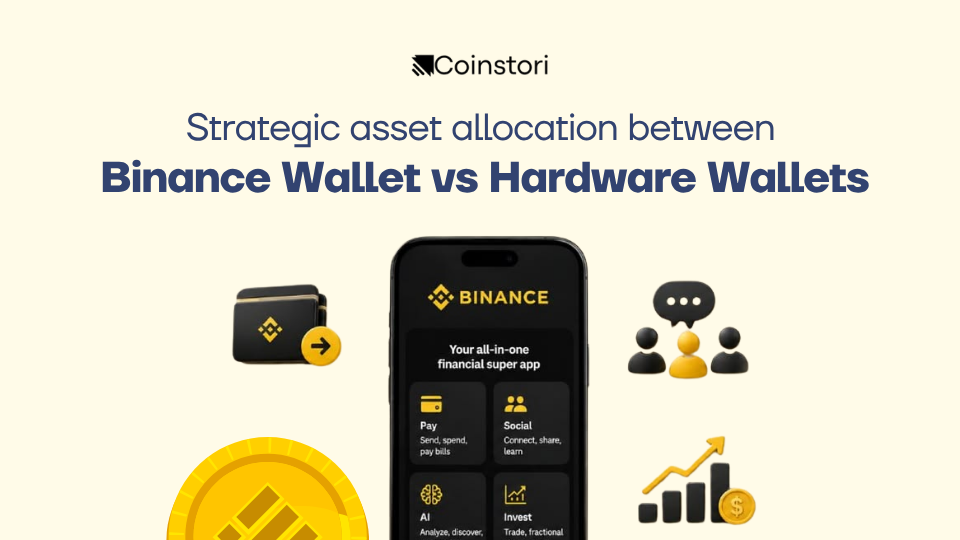 Strategic asset allocation between Binance Wallet vs Hardware Wallets