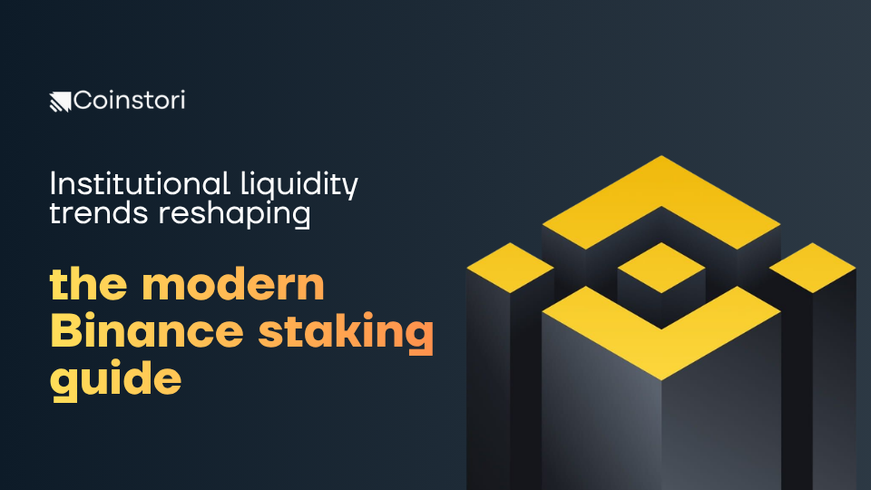 Institutional liquidity trends reshaping the modern Binance staking guide