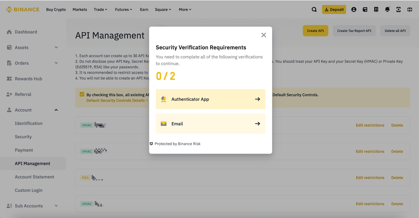 How to Create API Keys on Binance? | Binance,api,create