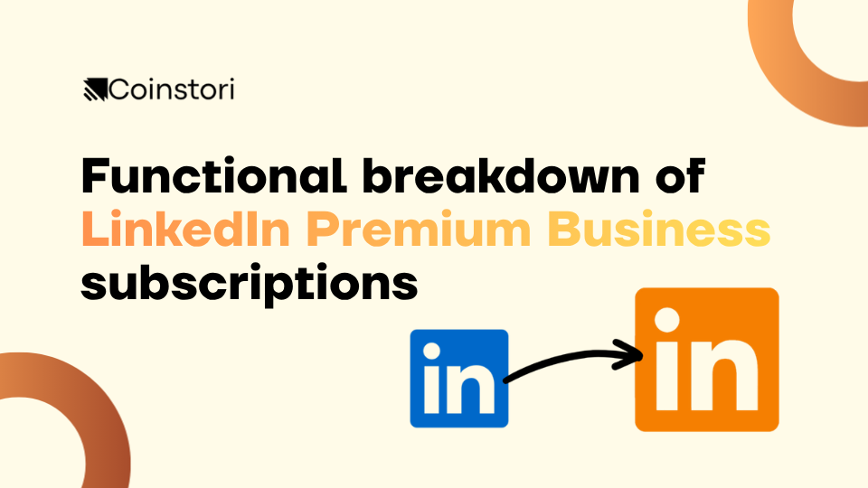 Functional breakdown of LinkedIn Premium Business subscriptions