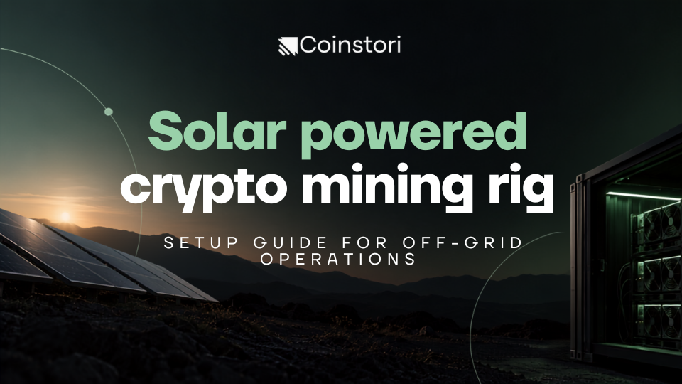 Solar powered crypto mining rig setup guide for off-grid operations