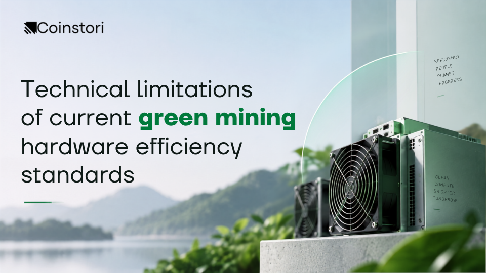 Technical limitations of current green mining hardware efficiency standards