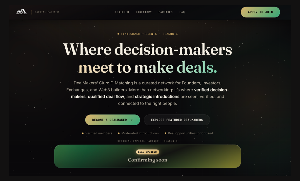 dealmakers fi24h