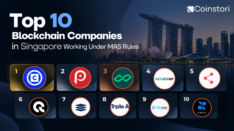 Top 10 blockchain companies in Singapore under MAS rules