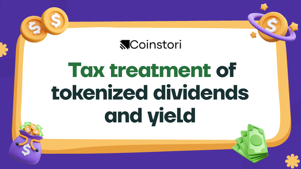 Regulatory classification challenges for tax treatment of tokenized dividends and yield