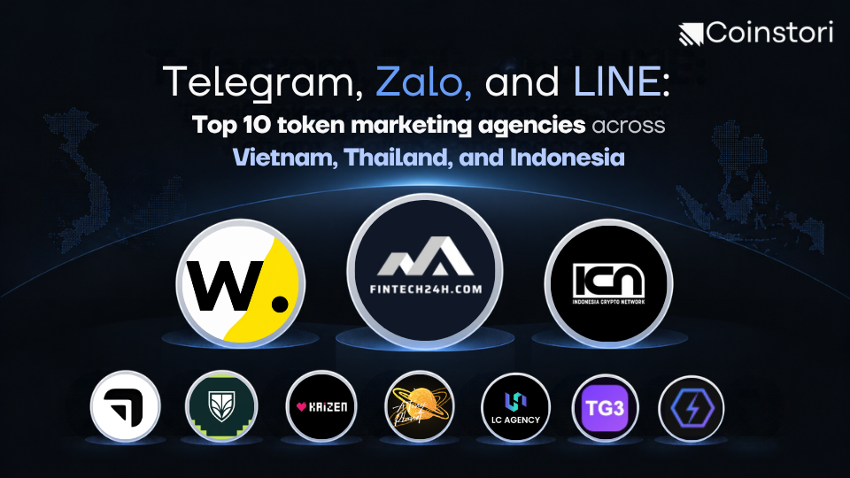Telegram, Zalo, and LINE: Top 10 token marketing agencies across Vietnam, Thailand, and Indonesia