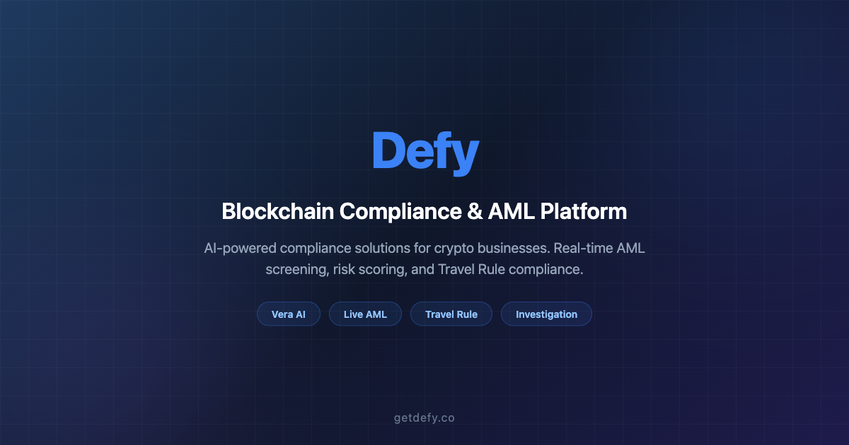 Defy – Bringing AI-Powered Compliance to the Digital Asset Industry - Why Crypto teams settle in Istanbul: Top 10 companies to know